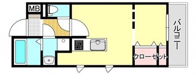 Branche薬院大通（ブランシェ薬院大通）の間取り