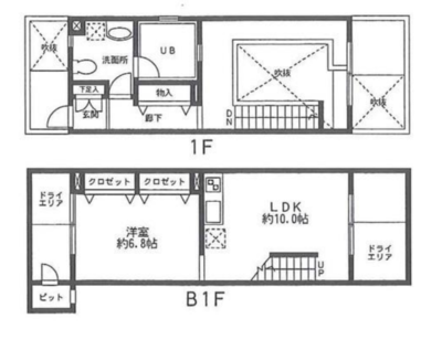 シェールグラン久が原ステゥーディオの間取り