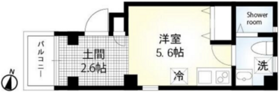 Ｆｌａｔ　Ｋの間取り