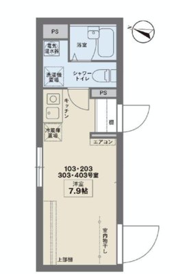 ココフラット幡ヶ谷（COCOFLAT幡ヶ谷）の間取り