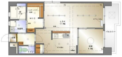 矢野マンションの間取り