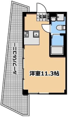トリアスエスの間取り