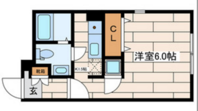 渋谷本町マンションの間取り