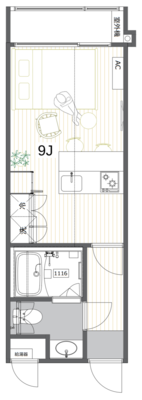 【TOMOSマンスリー】暮らしを選ぶの間取り図