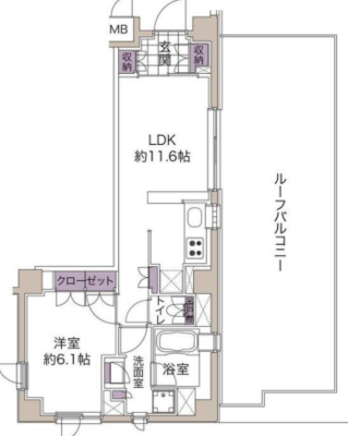 ステラコート洗足の間取り