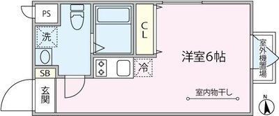 カーサブロッコの間取り