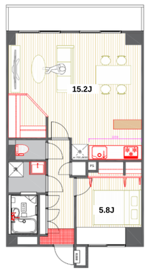 グレイス瑞江【TOMOS】の間取り