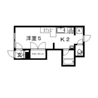 たまらないけど貯まる部屋の間取り図