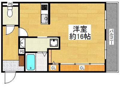 薬院ハウスの間取り