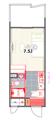TOMOS ロマンス劇場での間取り図
