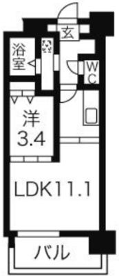 想像以上の間取り図