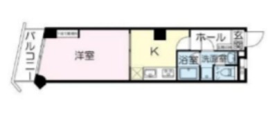目と鼻の先には…の間取り図