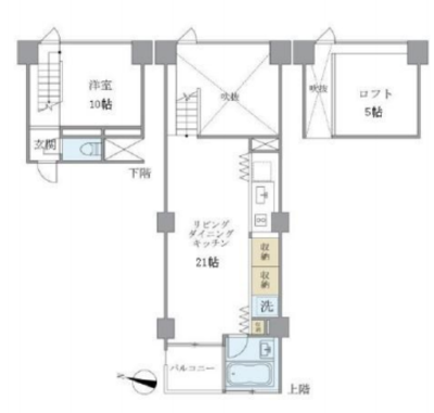 心を解き放ての間取り図