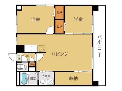 グランドハイツ高木の間取り