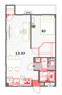 エイトノッツ 【TOMOS】の間取り