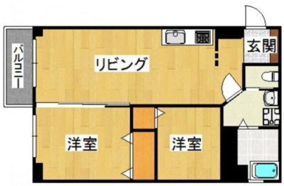 立花ビルの間取り