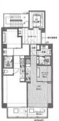 ブッチ神戸元町(BUCCI KOBE MOTOMACHI)の間取り