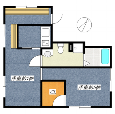 SHIROGANE APARTMENT（シロガネアパートメント）の間取り
