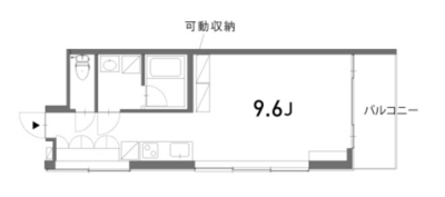 フラットカズンの間取り