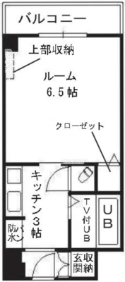 サンパティゼ豊中の間取り