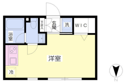 Ｋｕｋａｉ　Ｔｅｒｒａｃｅ四谷の間取り