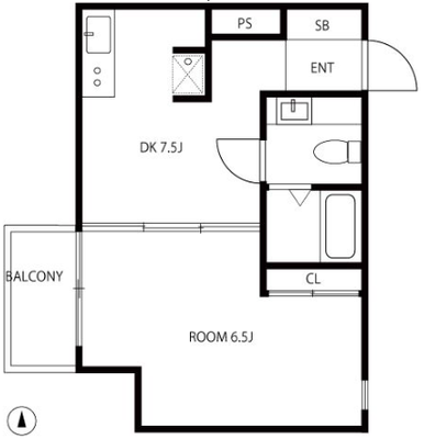 ベルクムントハイムの間取り