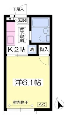 Ｍａｉｓｏｎ　ｄｅ　Ａｍｅｍｉｙａ　Ⅰの間取り