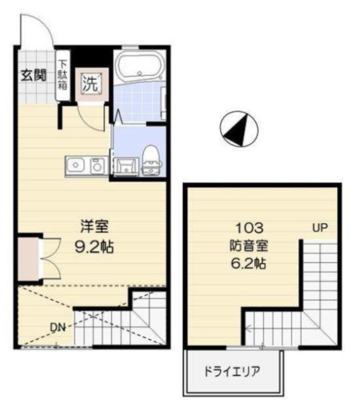 秋桜館の間取り