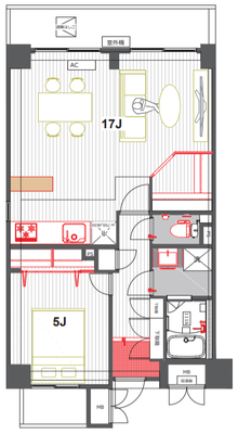 グレイス瑞江【TOMOS】の間取り