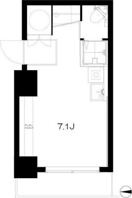 ライオンズマンション八丁堀の間取り