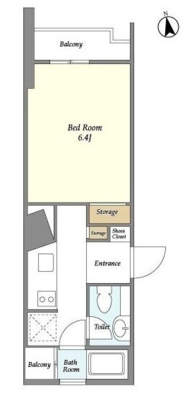 コートブランシェAPの間取り