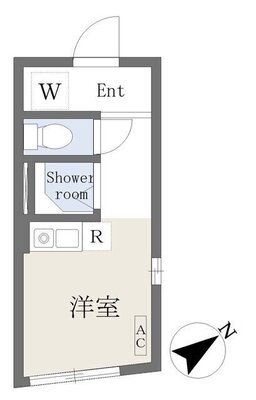 Ｇｒｏｗｃｅｌ北新宿の間取り