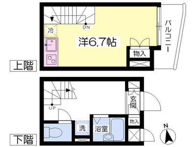 チェスターハウス目白の間取り