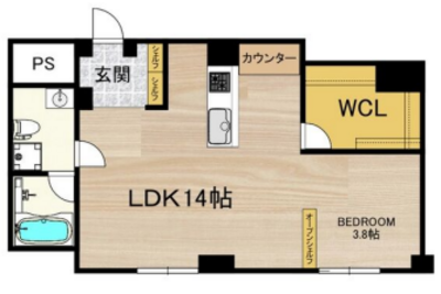 ラクメンビルの間取り
