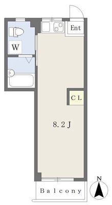 第１１スカイビルの間取り