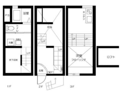 MOKKU HOUSEの間取り