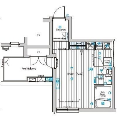 ベルグレードSYの間取り