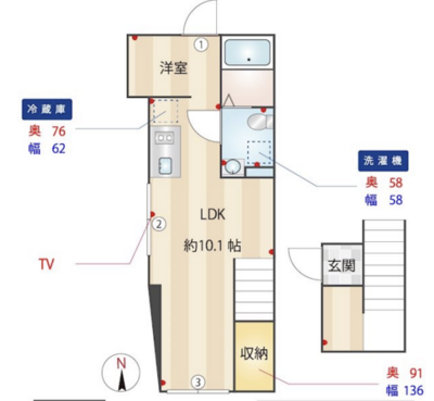 GRANDE MAISON SUGAMO（グランメゾン巣鴨）の間取り