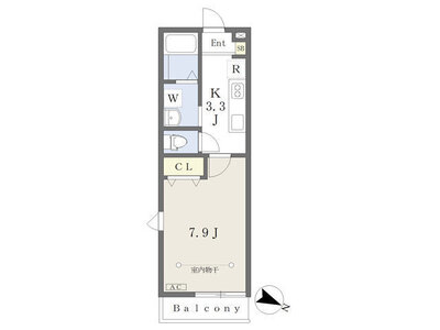 メゾン・ド・サン・ターンの間取り