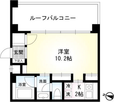 ＯＺ－ＣＯＵＲＴの間取り