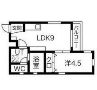Etoile黒川(エトワール黒川)の間取り