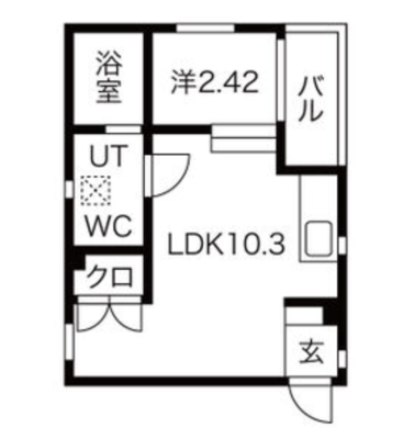 Lugar bonito(ルガルボニート)の間取り