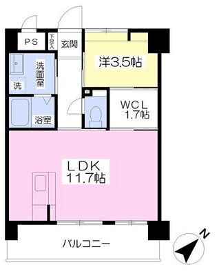 ＰＲＩＭＡＶＥＲＡの間取り