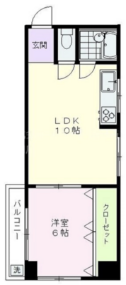 井の頭マンションの間取り