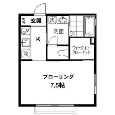 メープルリーフの間取り
