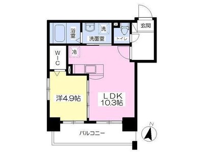 大名デュークマンションの間取り