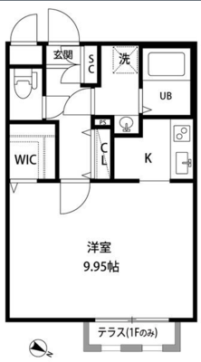 ZESTY幡ヶ谷の間取り