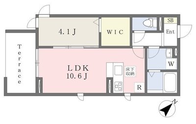 カサ　フェンテＪの間取り