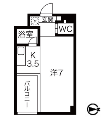 クレイタスパークⅢの間取り
