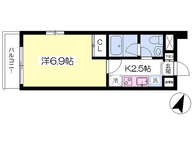 ｈｉｌｌｔｏｐ高田馬場105号室 東京都新宿区 高田馬場 1k 東京 神奈川 千葉 埼玉のリノベーション デザイナーズ賃貸ならグッドルーム Goodroom